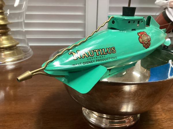 Walt  Disney 20,000 Leagues Under the Sea Nautilus Toy Submarine Sutcliffe Model