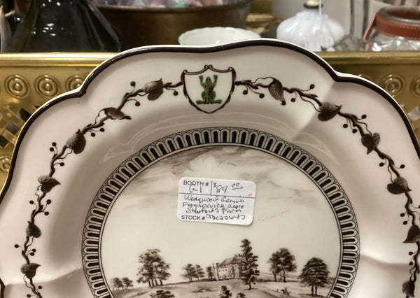 Wedgwood Limited Edition Queen's Ware Reproduction Frog Service Dinner Plate