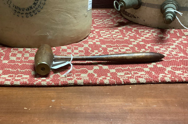 Jewelers Hammer w/ Inlaid Brass Head