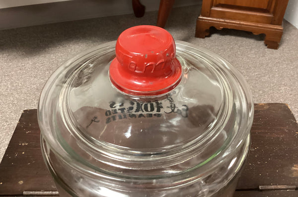 Tom’s Toasted Peanuts Countertop Advertising Jar