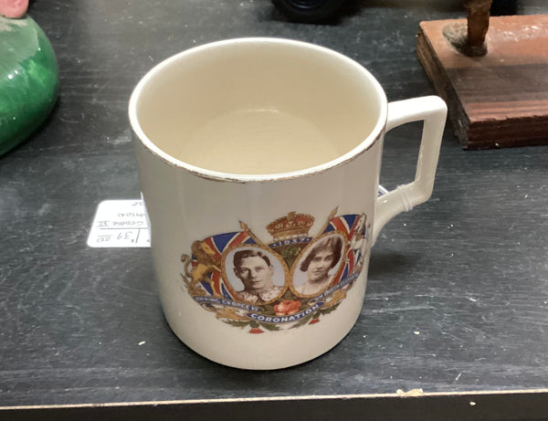 Commemorative King George VI 1937 Coronation Mug