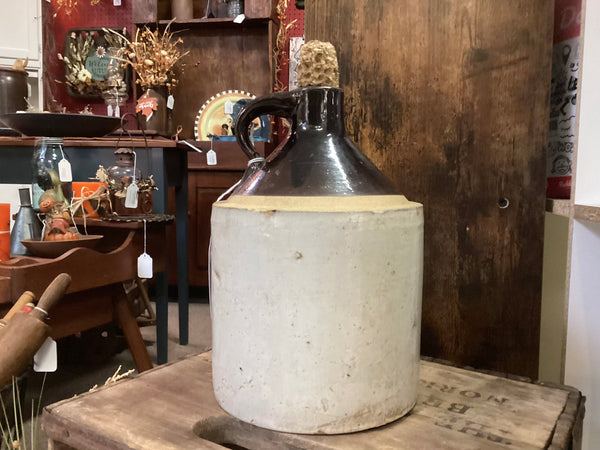 Whiskey Jug w/ Corn Cob Stopper