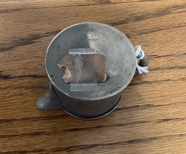 Salesman Sample Pewter Jug Wm Prisk & Sons Mfg. Yalesville CT