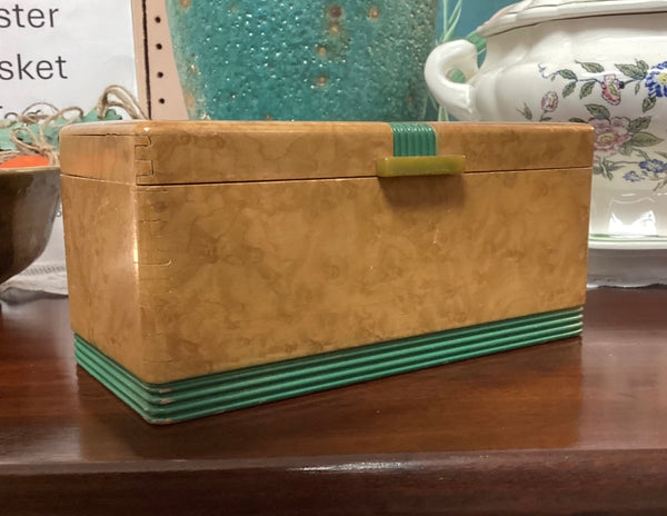 Benson & Hedges Wooden Art Deco Style Cigarette Box