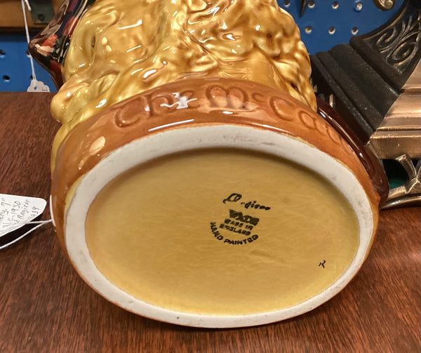 The McCallum 1930 Promotional Character Jug for D & J Distillery