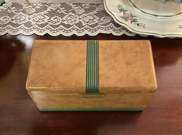 Benson & Hedges Wooden Art Deco Style Cigarette Box