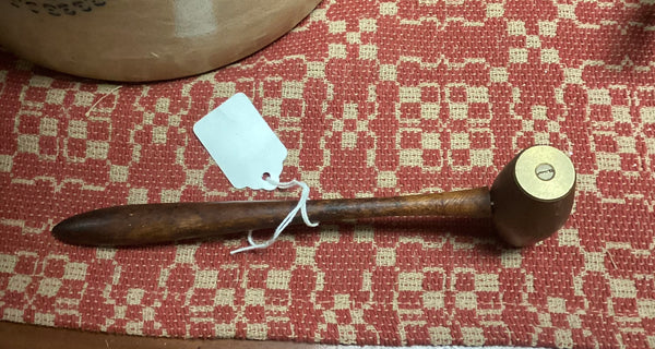 Jewelers Hammer w/ Inlaid Brass Head