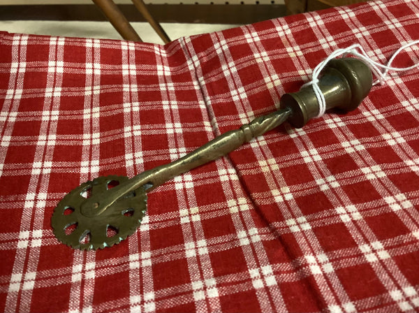 Antique 18th Century Brass Pie Crimper