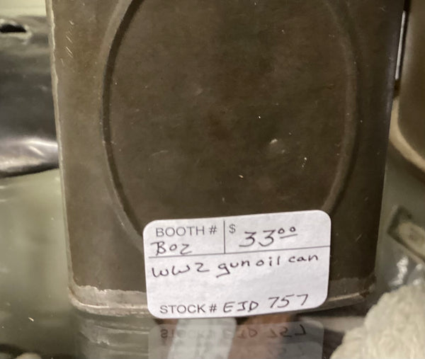 WWII Gun Oil Can