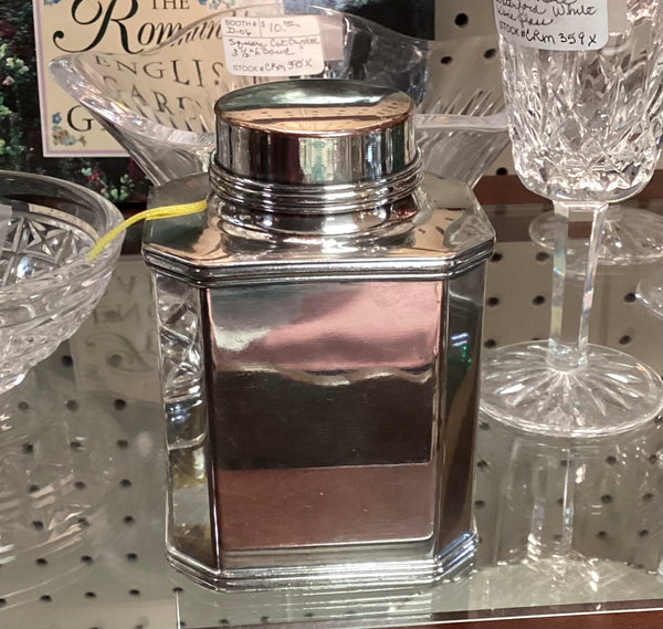 Lawrence B. Smith Silver Plate Tea Caddy