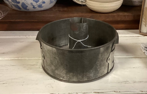 Swans Down Cake Flour E Katzinger Co.  Metal Tube Cake Pan