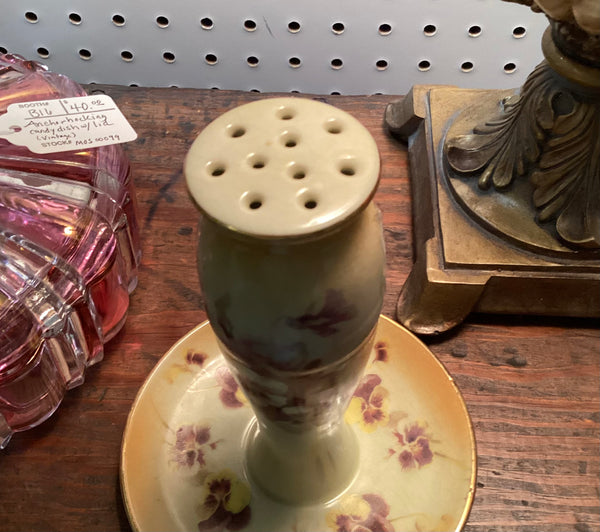 Porcelain Hat Pin Holder by 1898 China Co.