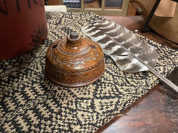 Shooner Redware Pottery 2023 Ink Well