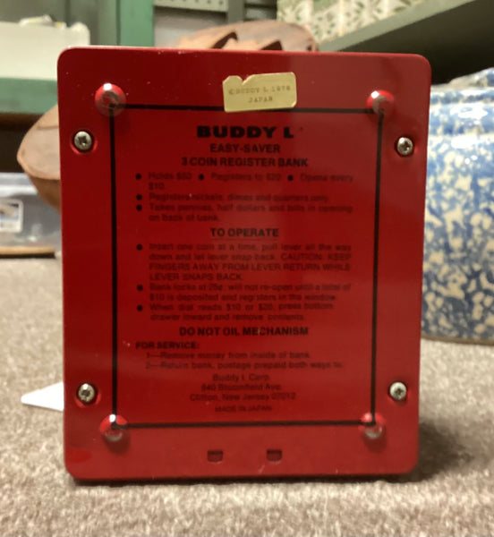 Buddy L Easy Saver 1970’s Metal Coin Bank