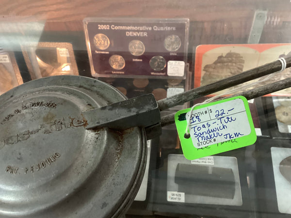 Toas-Tite Vintage Hand Held Sandwich Grill