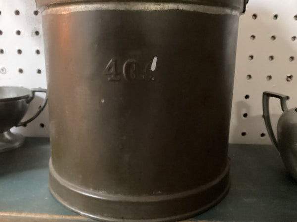 Vintage 4 Quart Milk Can