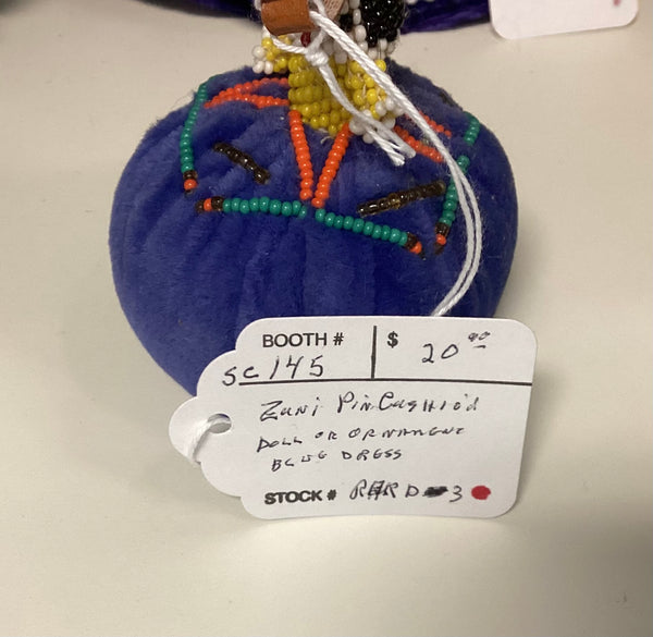 Zuni Beadwork Doll Pin Cushion