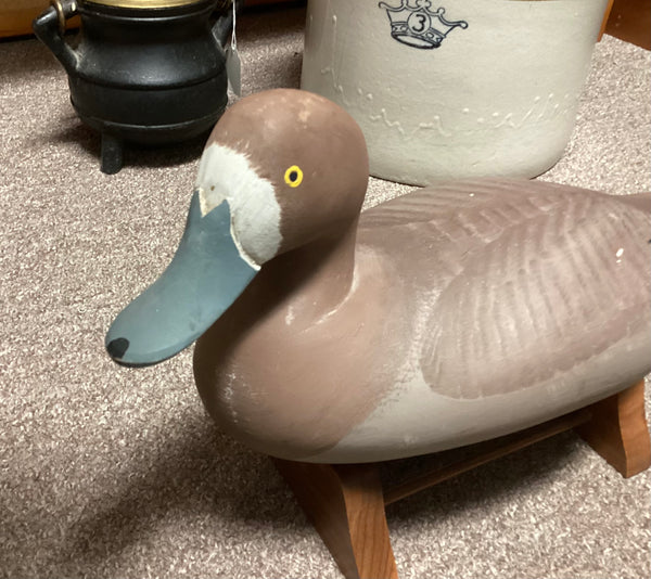 Hand Carved R. Madison Mitchell Duck Decoy
