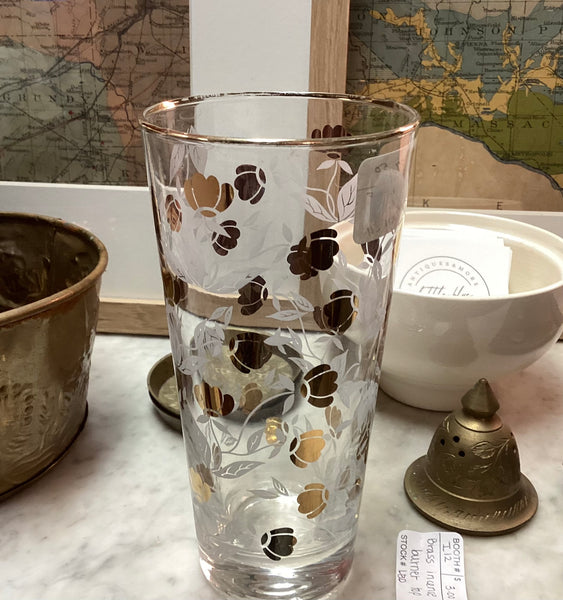 Hall Autumn Leaf 1960 Libbey 15 oz Drinking Glass