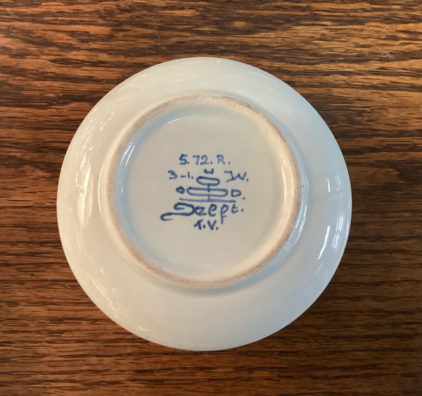 Delft Saucer Egg Cup
