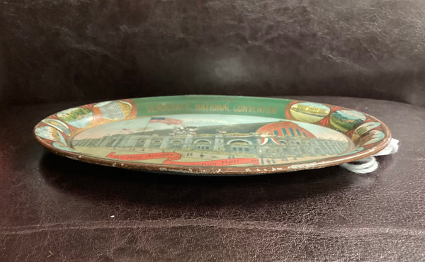 Antique 1912 Woodrow Wilson Democrat Convention Nomination Baltimore Maryland Souvenir Tray