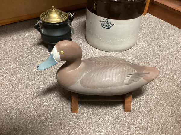 Hand Carved R. Madison Mitchell Duck Decoy