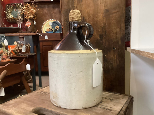 Whiskey Jug w/ Corn Cob Stopper