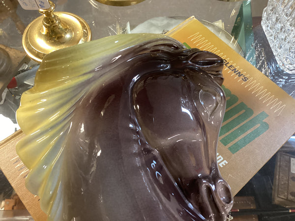 Royal Copley MCM Ceramic Horse Vase