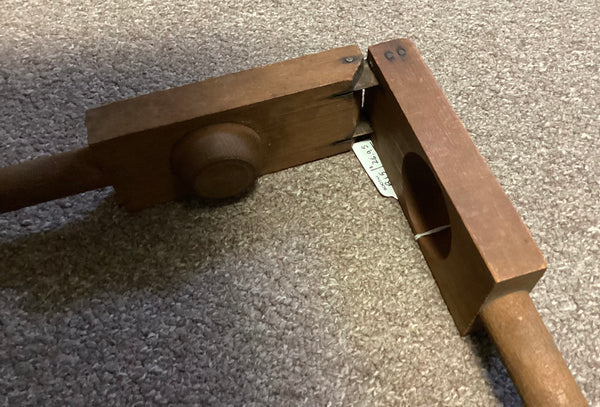 Vintage Wooden Handheld Lemon Squeezer