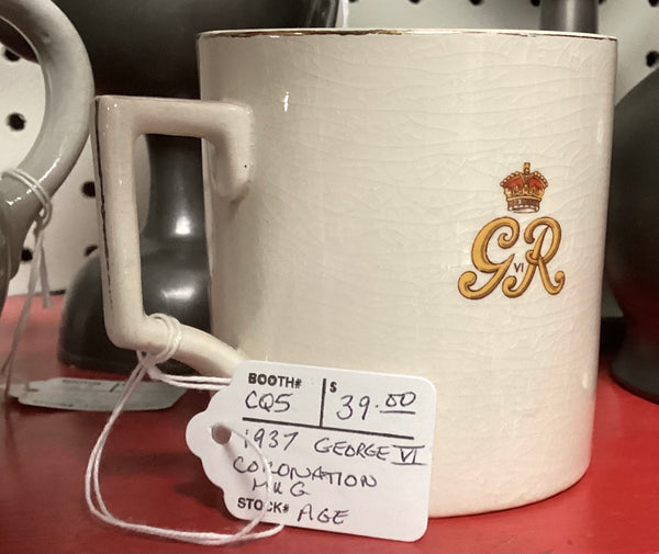Commemorative King George VI 1937 Coronation Mug