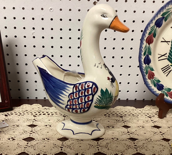 HB Henriot Quimper Pottery Goose