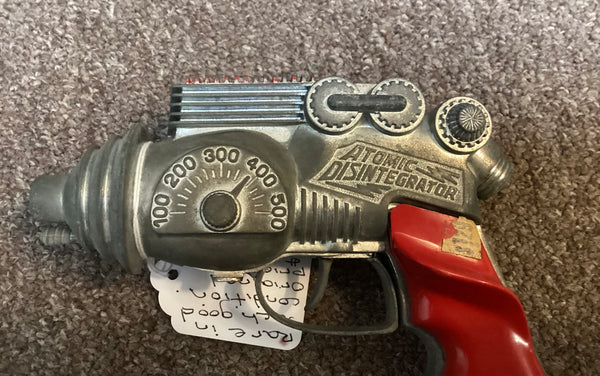 Hubley 1950’s Atomic Disintegrator Toy Space Cap Gun
