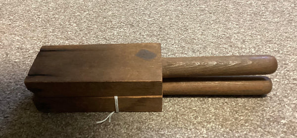 Vintage Wooden Handheld Lemon Squeezer