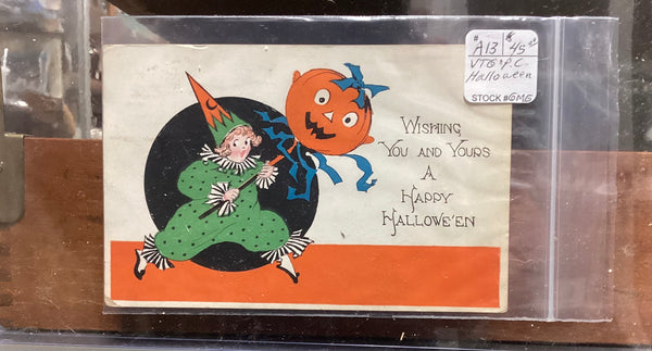 Antique Mailed Halloween Post Card