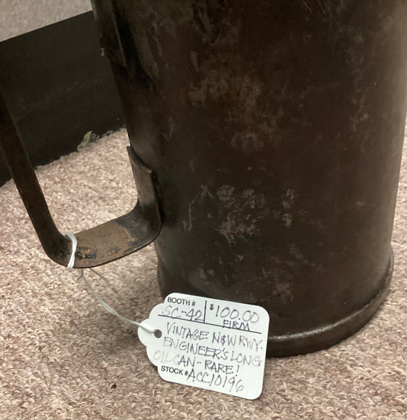 R & W Railway Engineer's Long Spout Oil Can