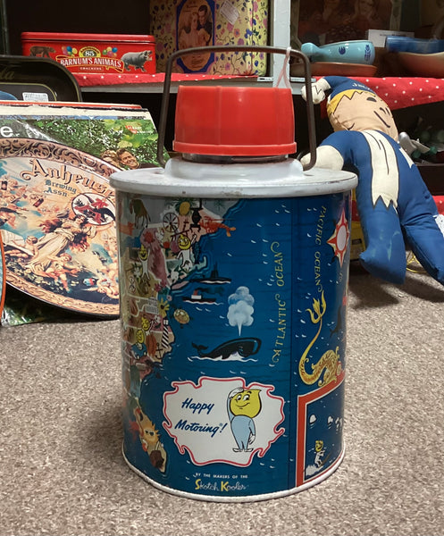 Esso "Happy Motoring" Advertising Water Jug Cooler