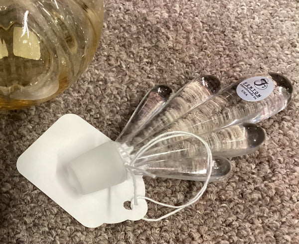 Fenton Yellow Glass Perfume Bottle w/ Stopper