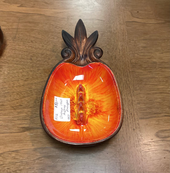 Treasure Craft of Hawaii MCM Ceramic Pineapple Ashtray