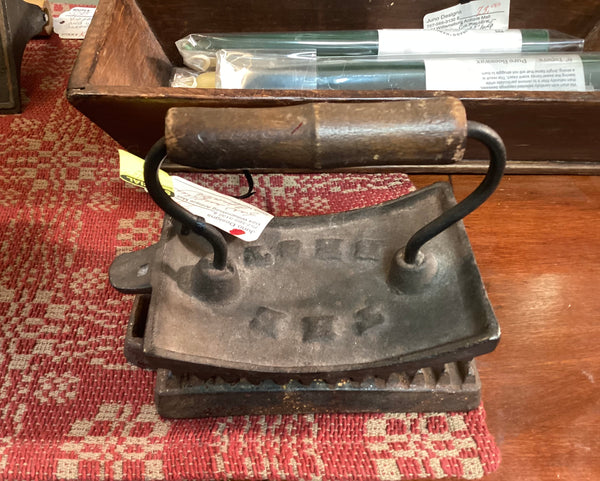 Antique 19th Century 2-Piece Fluting Iron