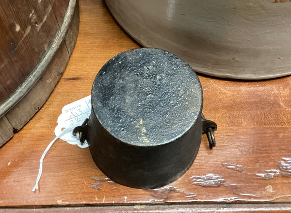 Cast Iron Mini Double Ear Pail w/ Bail Handle