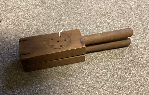 Vintage Wooden Handheld Lemon Squeezer