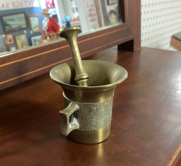 Mini Brass Mortar & Pestle
