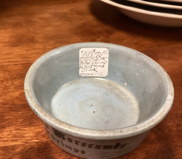 Young’s Morecambe Potted Shrimps Advertising Crock