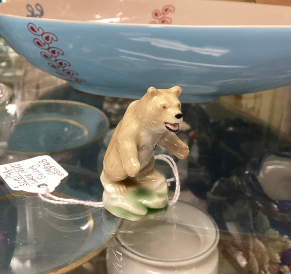 Wade Whimsies Vintage 1950’s Grizzly Bear Miniature Figurine