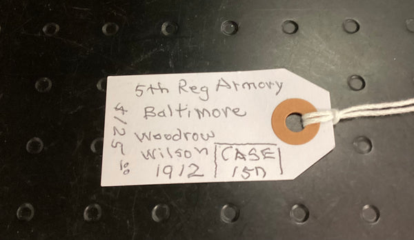 Antique 1912 Woodrow Wilson Democrat Convention Nomination Baltimore Maryland Souvenir Tray