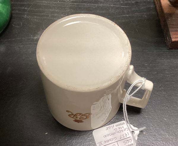 Commemorative King George VI 1937 Coronation Mug