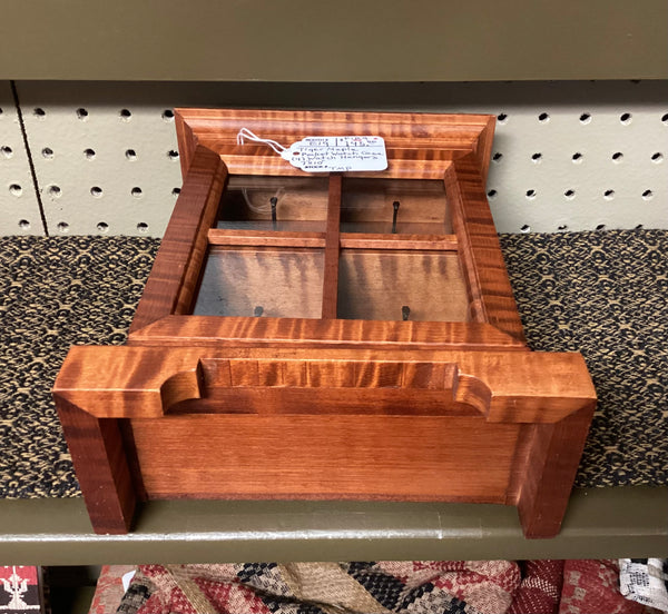 Tiger Maple Pocket Watch Case