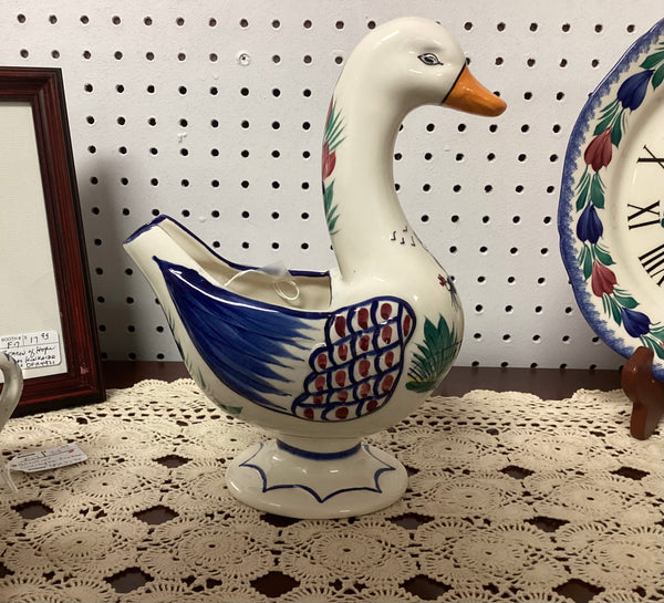 HB Henriot Quimper Pottery Goose
