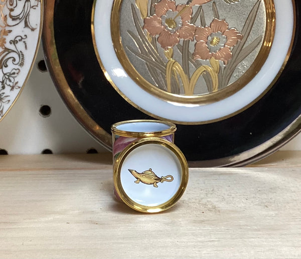 Staffordshire Enamels “1000 Arabian Nights” Trinket Box