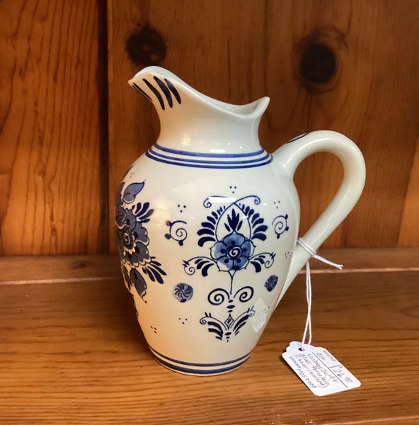 Delft Blue Pitcher Made in Holland